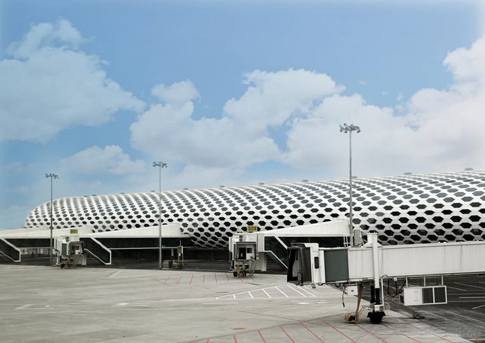 深圳机场T3航站楼构建式幕墙设计施工案例