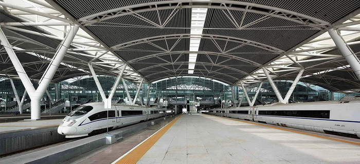 广州南站铝质幕墙设计案例
